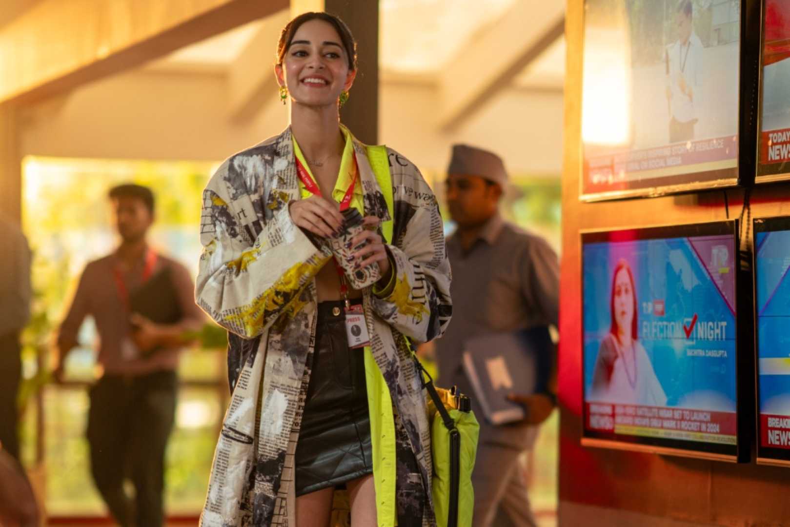 Ananya Panday Call Me Bae Promotional Image