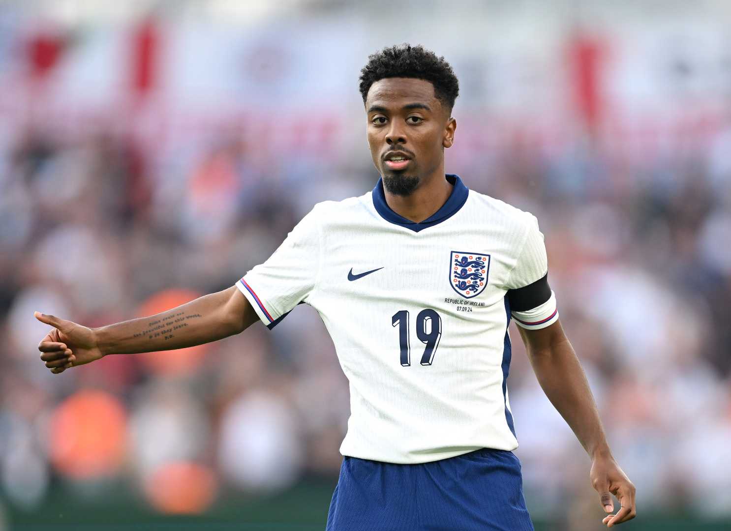 Angel Gomes England Debut