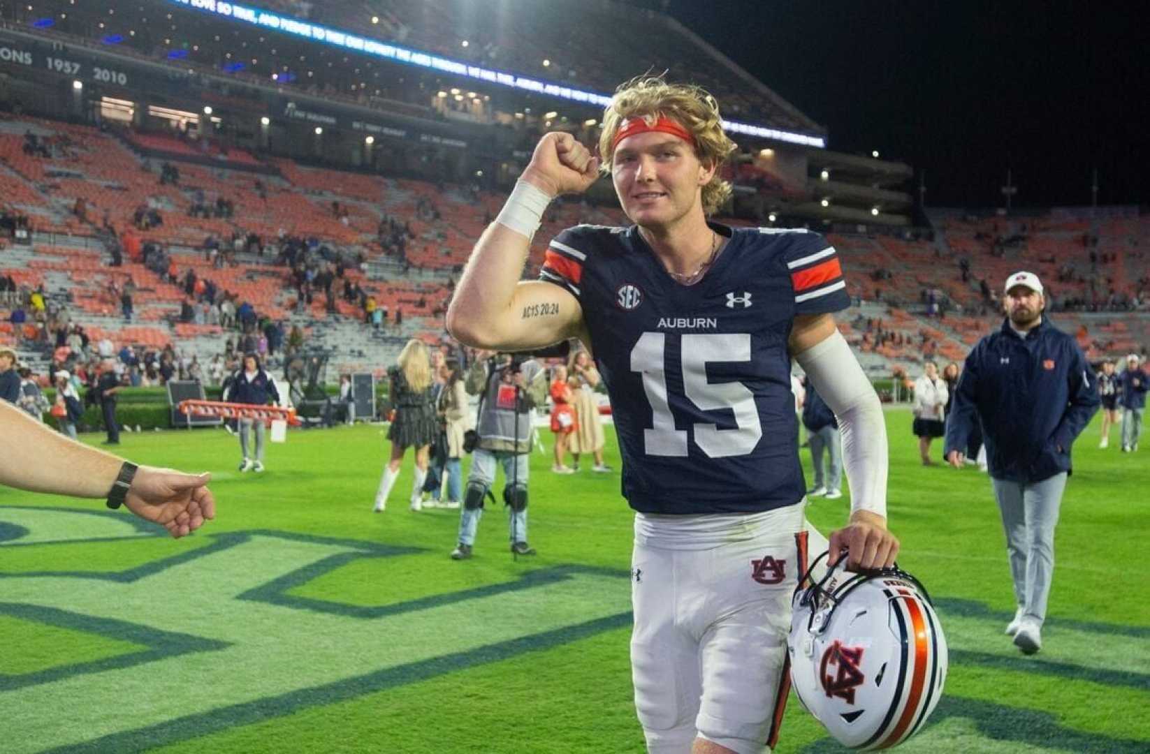 Auburn Vs Arkansas Football, Jordan Hare Stadium