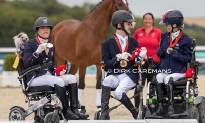 Australian Para Equestrian Team At The Chateau De Versailles