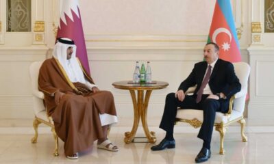 Azerbaijan Qatar Diplomatic Meeting