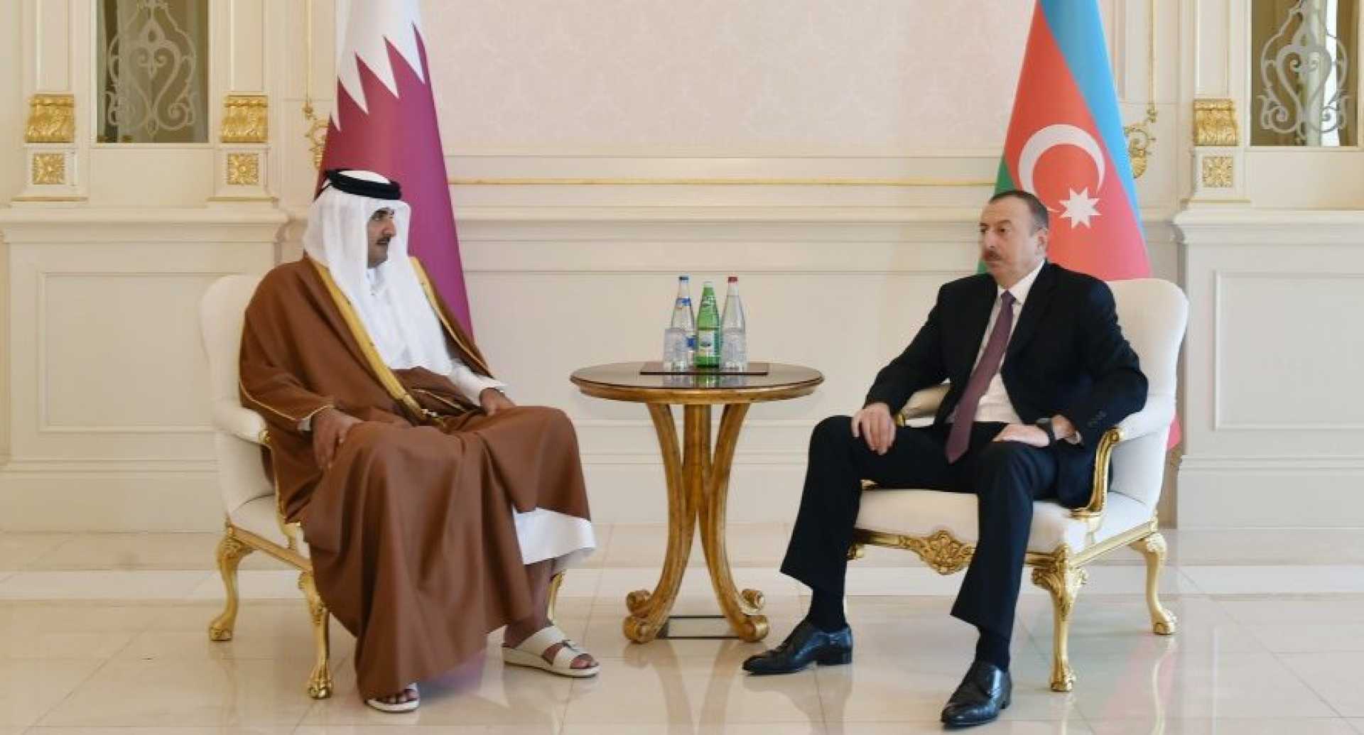 Azerbaijan Qatar Diplomatic Meeting