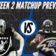 Baltimore Ravens Vs Las Vegas Raiders Football Matchup