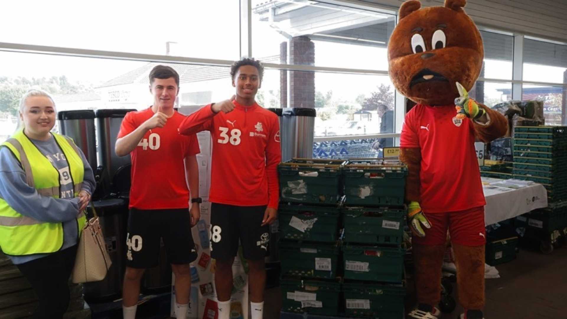 Barnsley Fc Foodbank Support