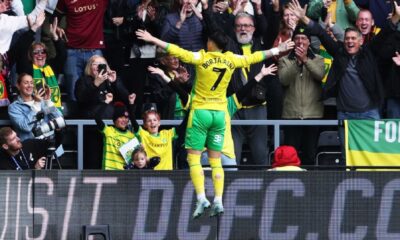 Borja Sainz Norwich City Derby County