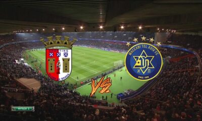 Braga Vs Maccabi Tel Aviv Football Match