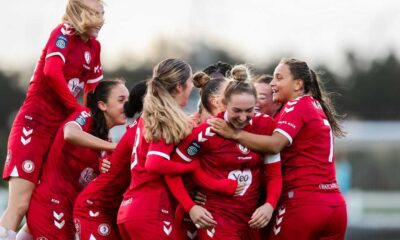 Bristol City Women's Football Team Bus