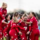 Bristol City Women's Football Team Bus