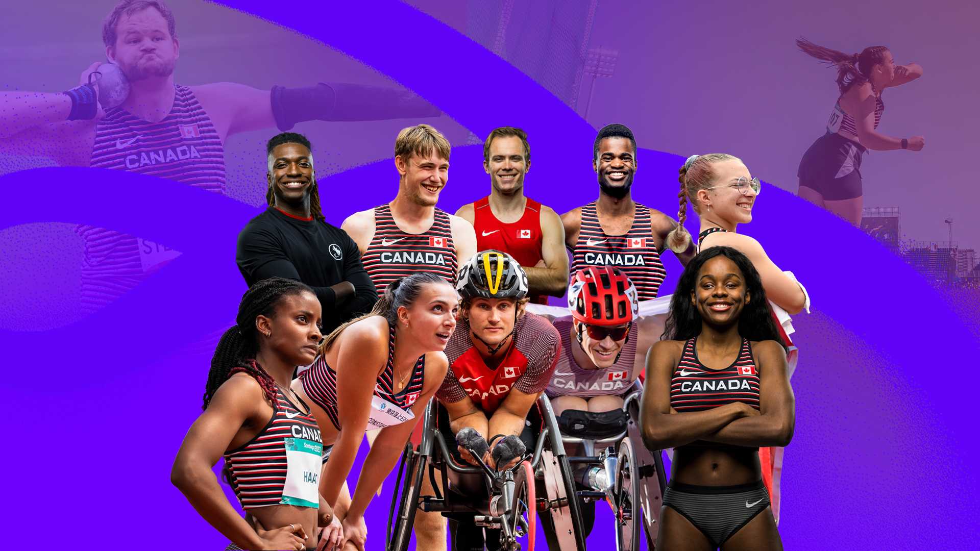 Canadian Paralympic Athletes In Action