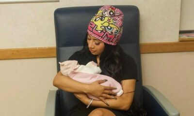 Cardi B Holding Baby