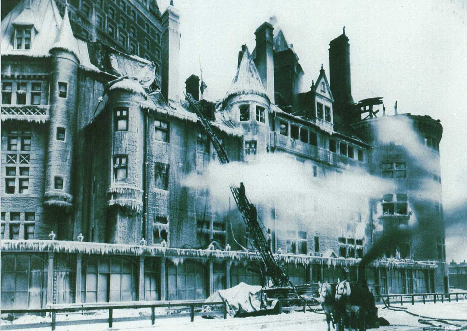 Château Frontenac Fire Incident