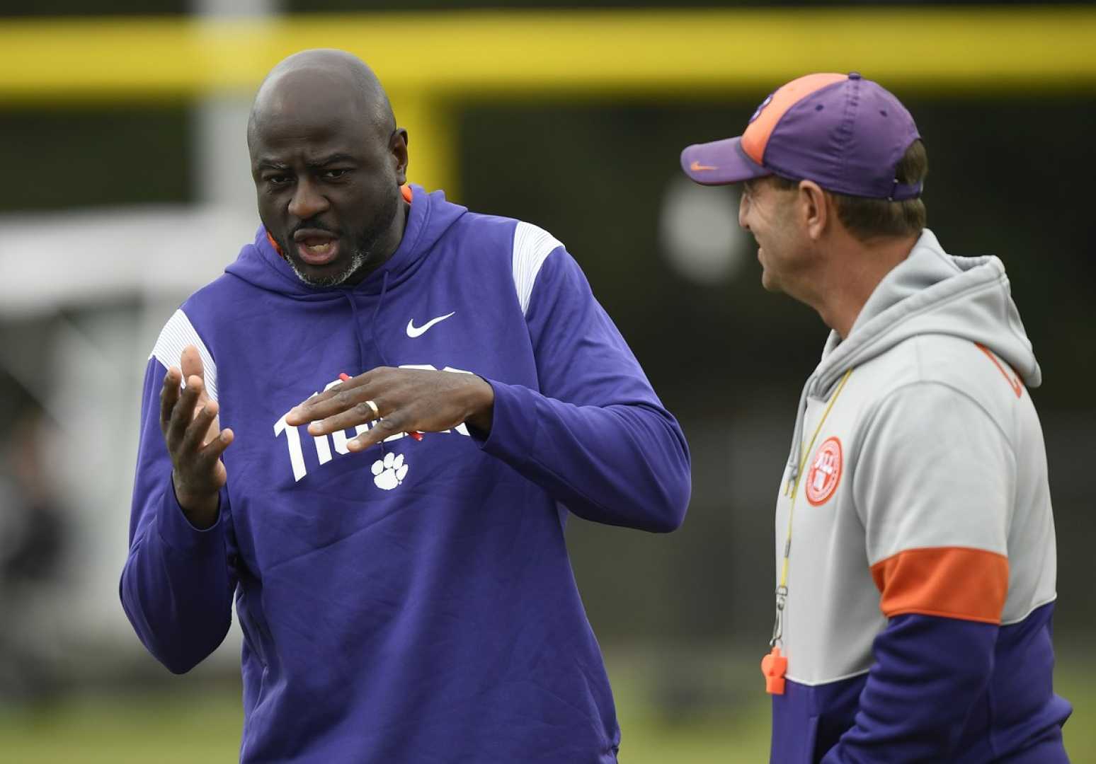 Clemson Football Coach Chris Rumph