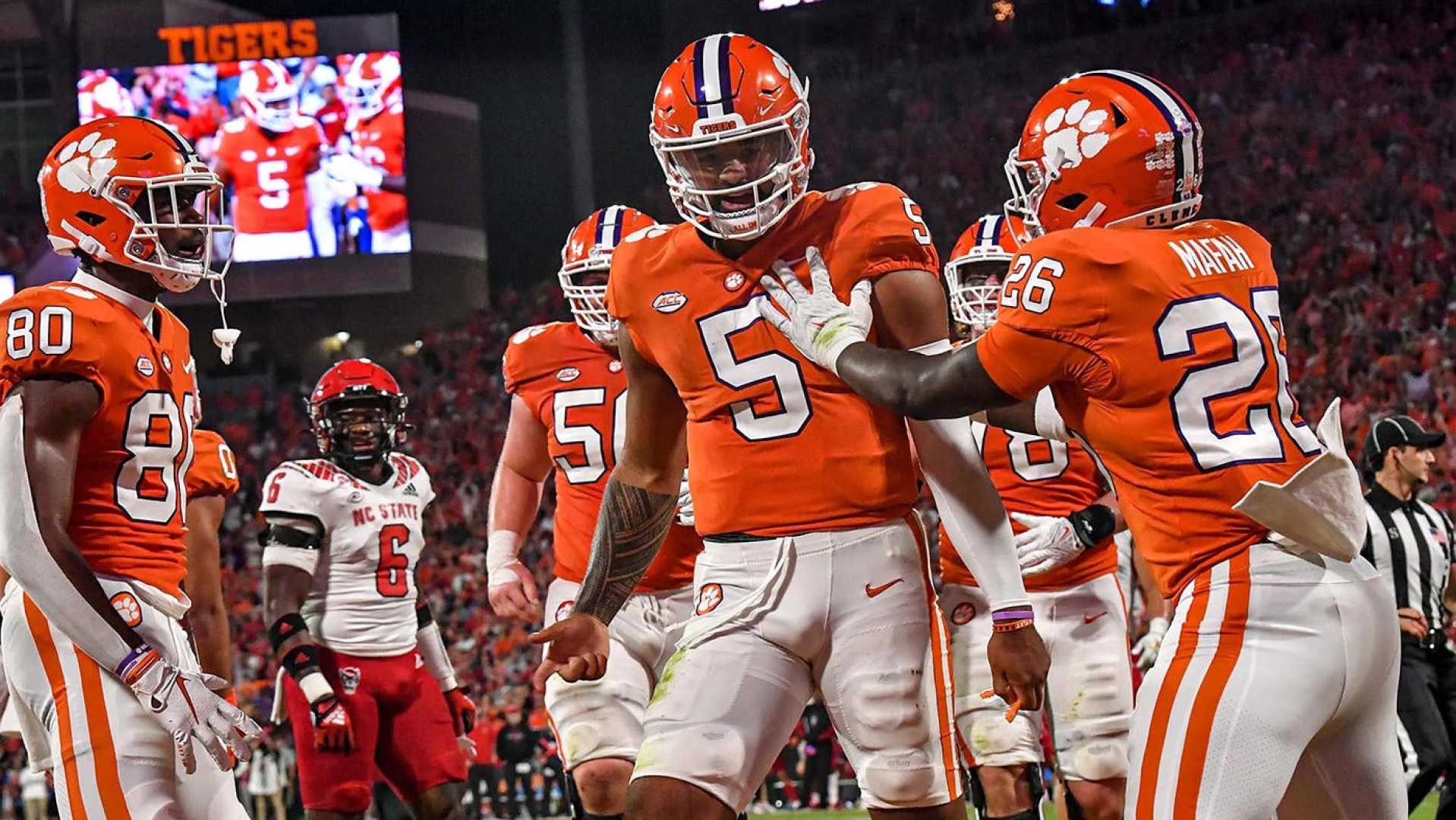 Clemson Vs Nc State Football