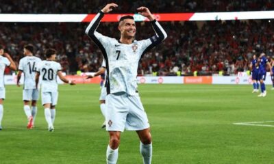 Cristiano Ronaldo 900 Goal Celebration