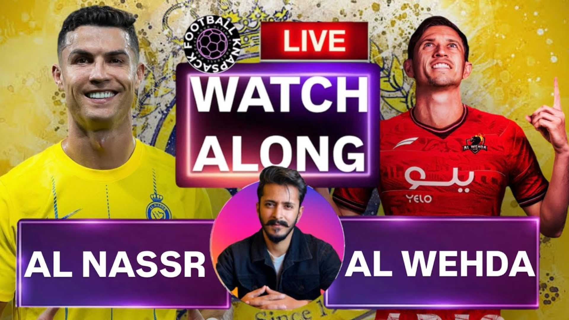 Cristiano Ronaldo Al Nassr Vs Al Wehda Saudi Pro League 2024