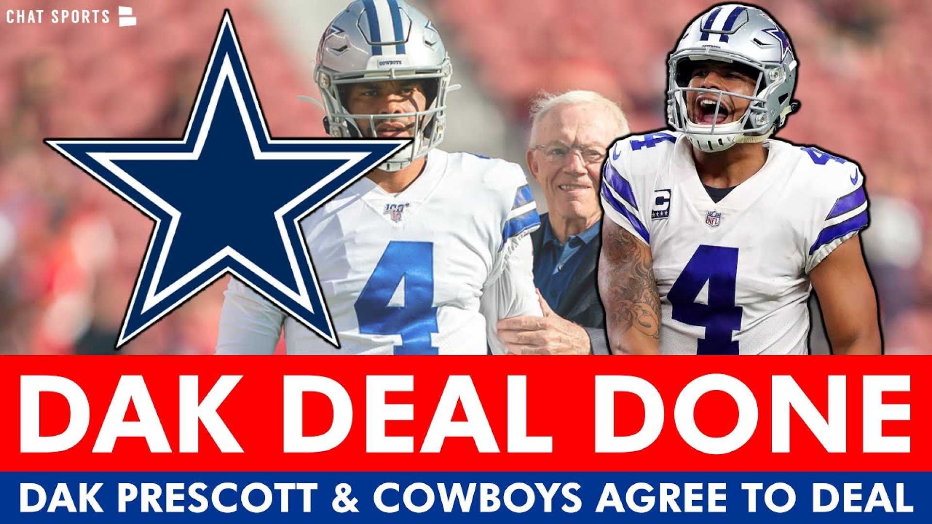 Dak Prescott Contract Signing