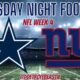 Dallas Cowboys Vs New York Giants