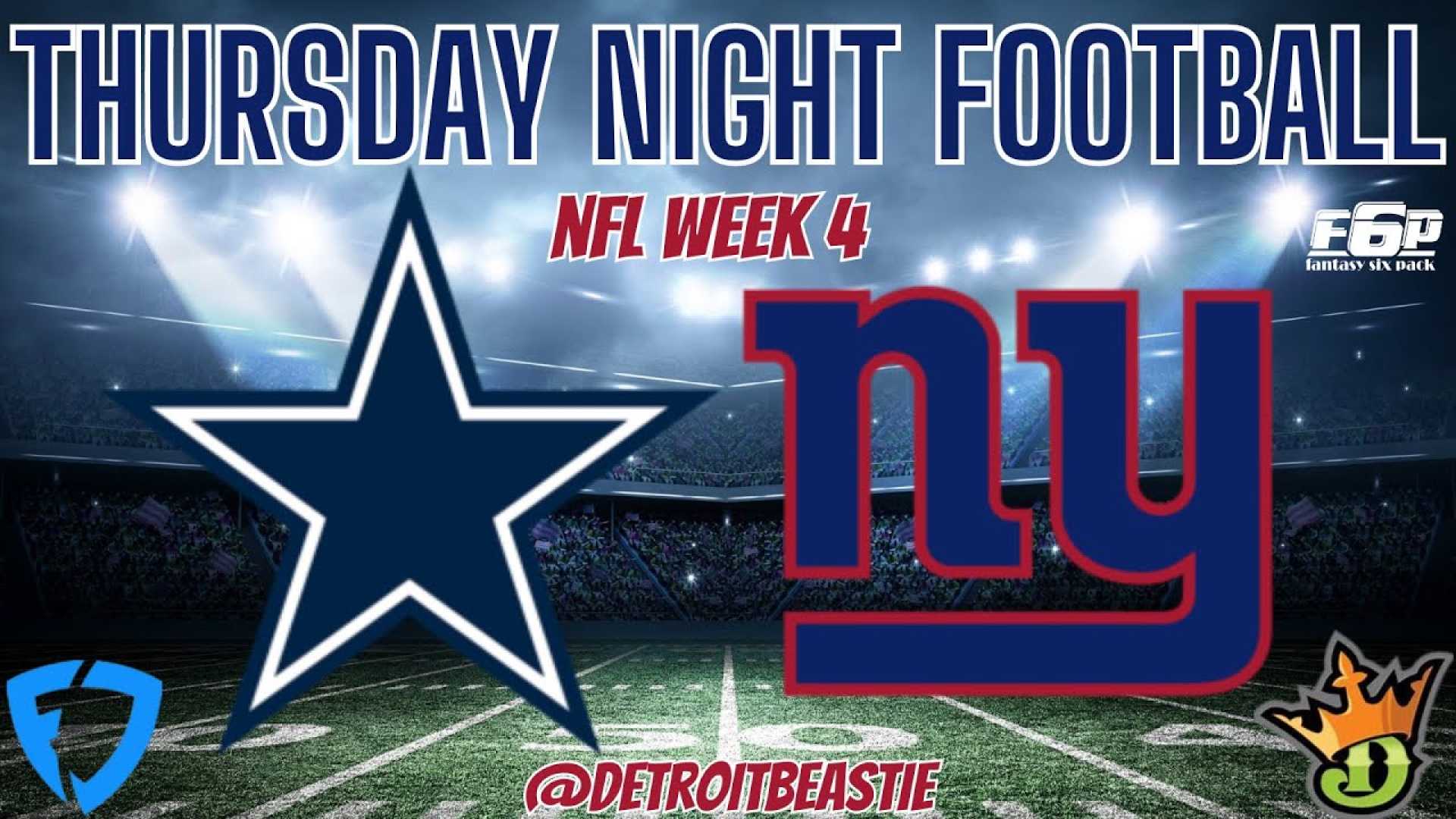 Dallas Cowboys Vs New York Giants