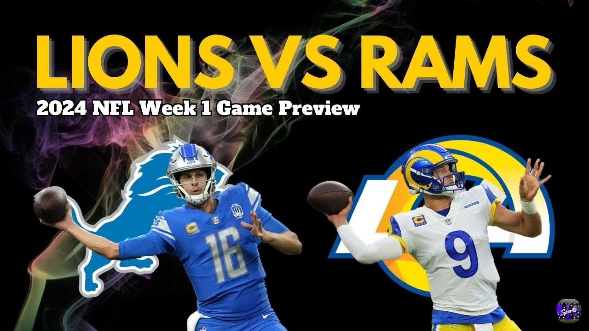 Detroit Lions Vs Los Angeles Rams