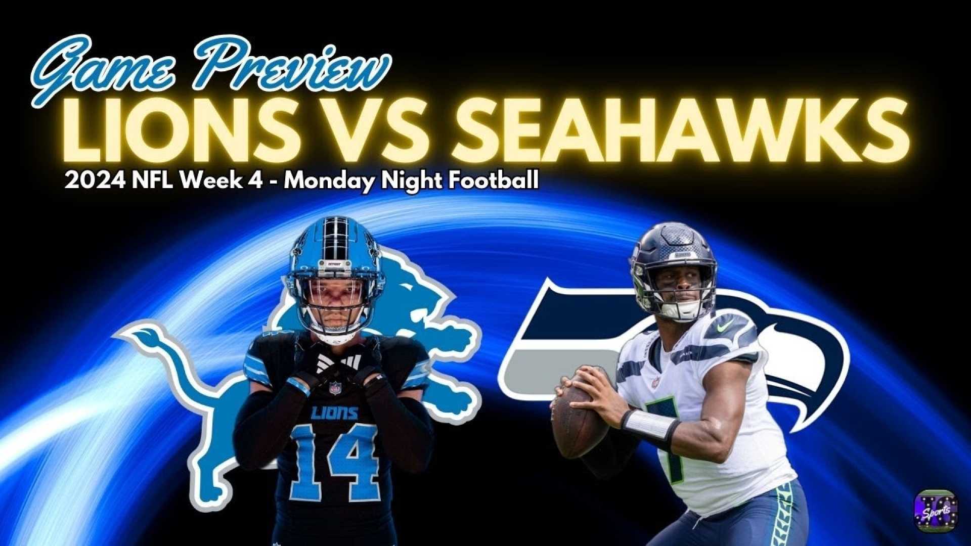 Detroit Lions Vs Seattle Seahawks 2024