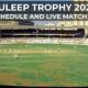 Duleep Trophy 2024 Cricket Match