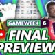 Fantasy Premier League Gameweek 6