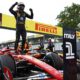 Ferrari F1 Team Celebrating At Monza