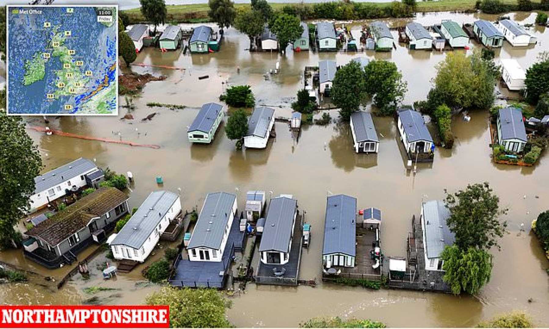 Flooded Roads England