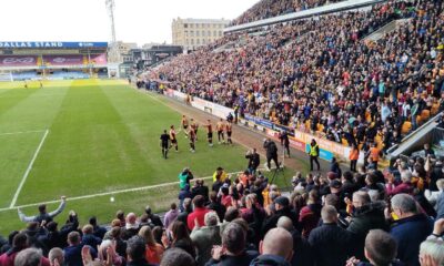 Football Fans Watching Game At Fan Zone