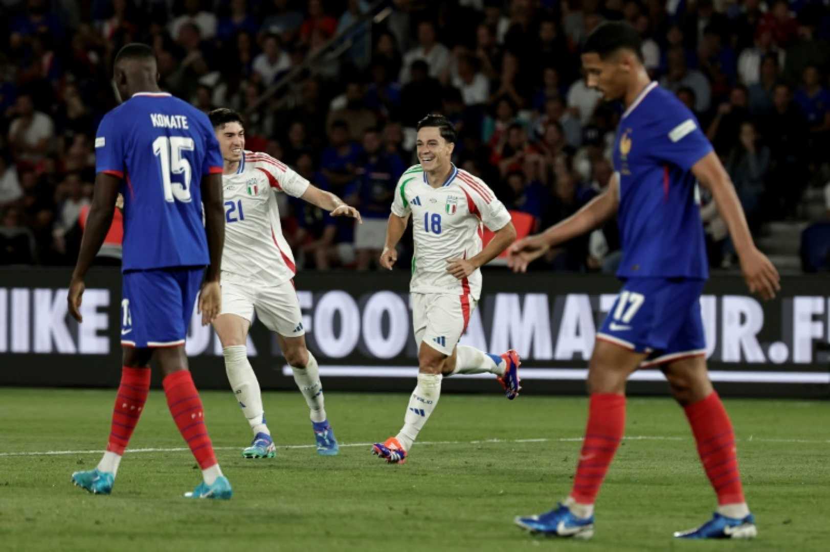 France Vs Italy Football Match