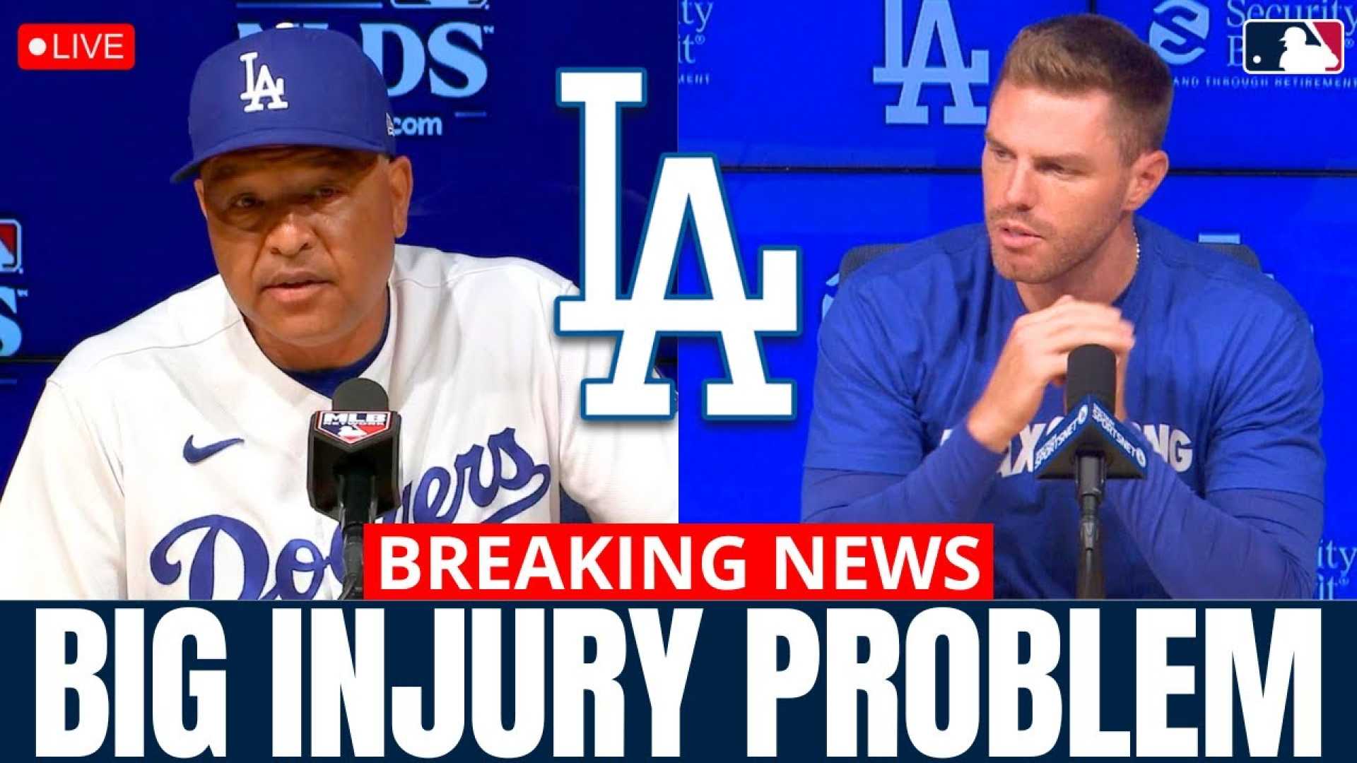 Freddie Freeman Los Angeles Dodgers Injury 2024