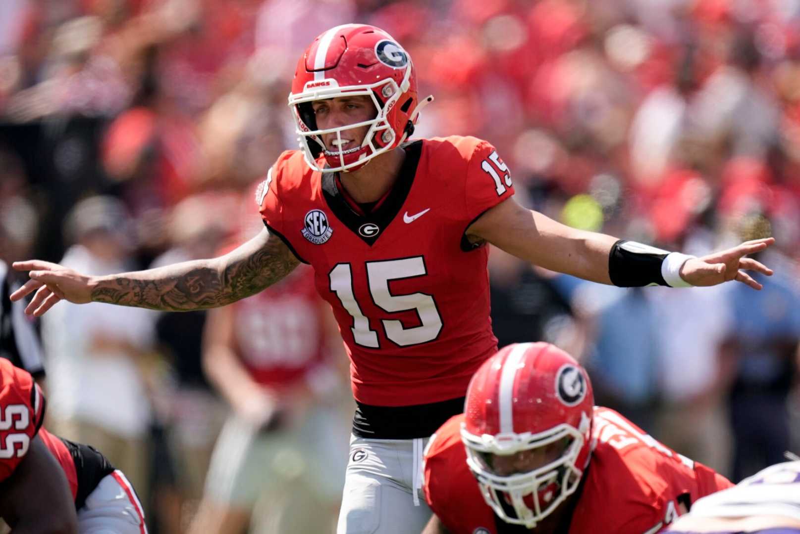 Georgia Bulldogs Vs Kentucky Wildcats Football