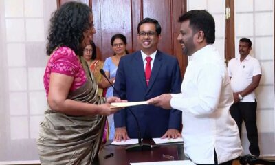 Harini Amarasuriya Swearing In Ceremony