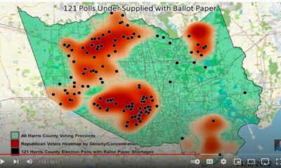 Harris County Voting Locations Map 2024