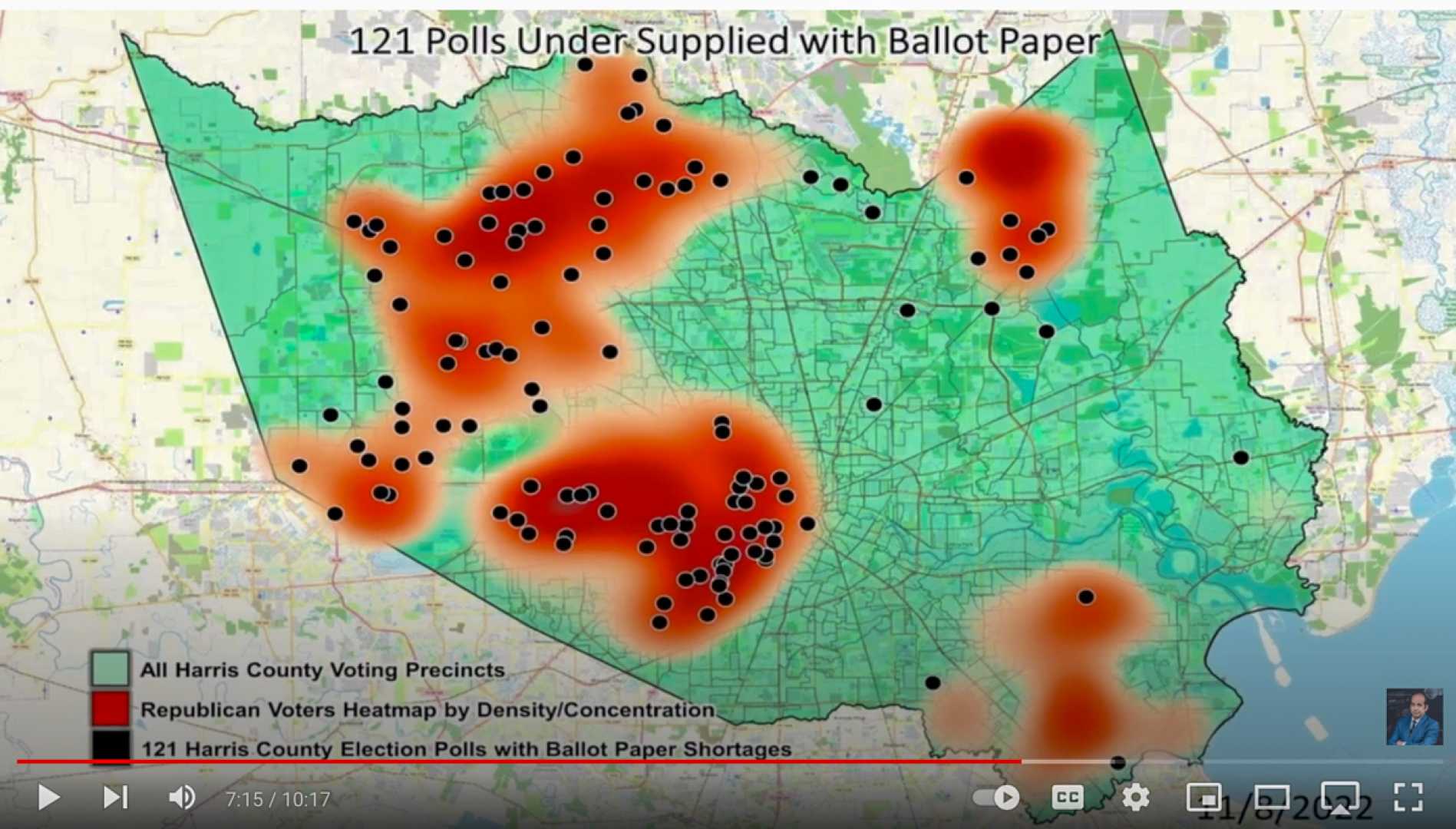 Harris County Voting Locations Map 2024