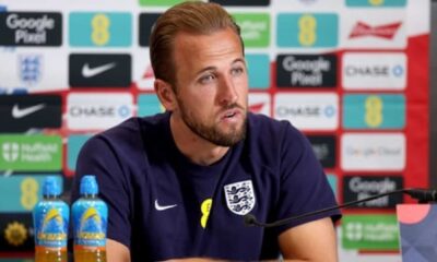 Harry Kane England Cap Milestone