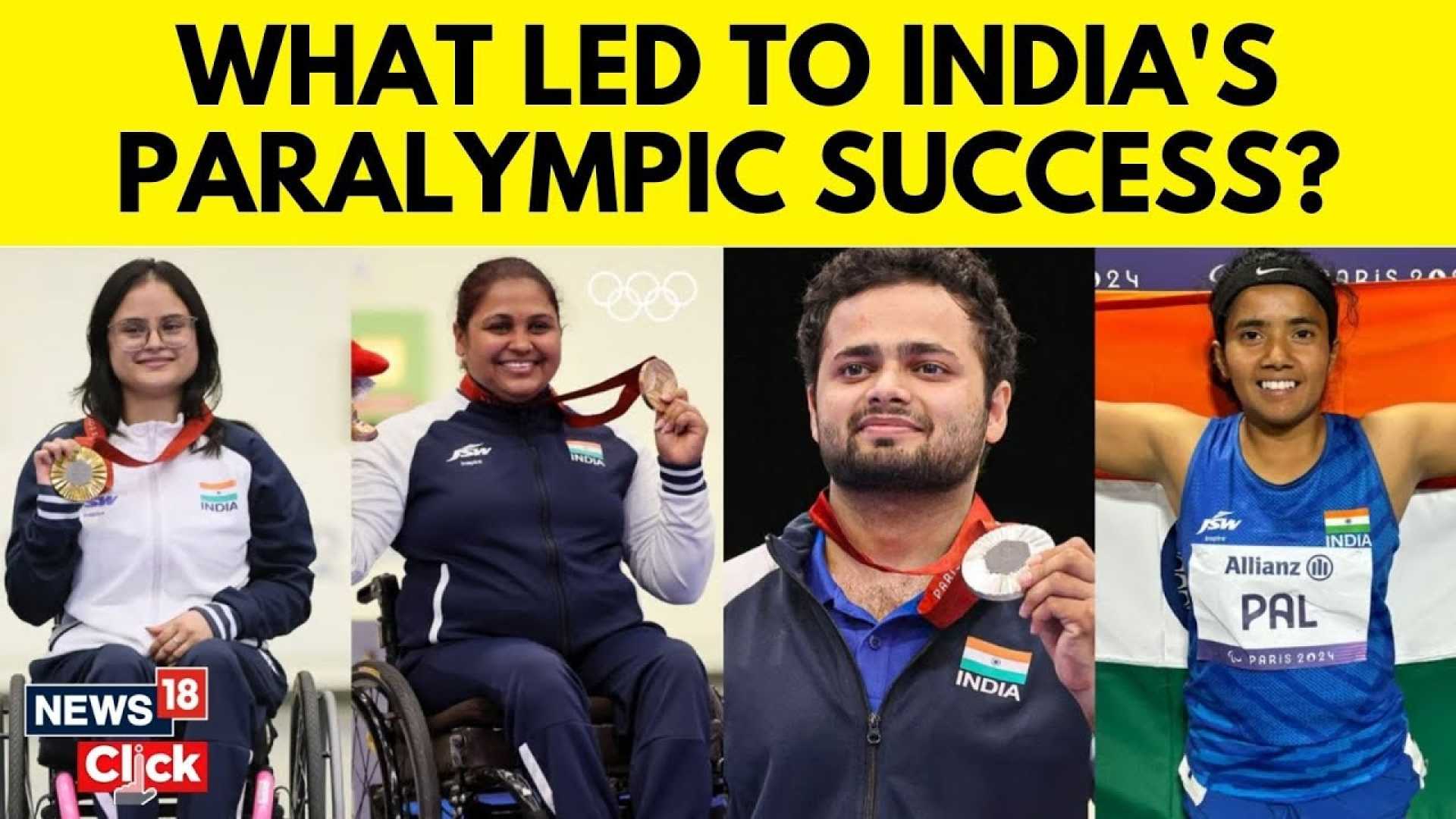 India Paralympics Medals 2024