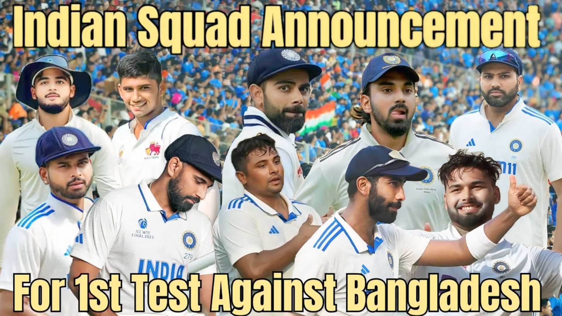 India Vs Bangladesh 1st Test 2024