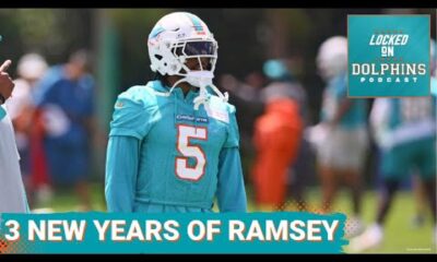 Jalen Ramsey Miami Dolphins Contract Signing