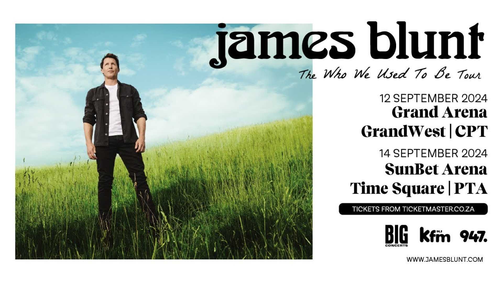 James Blunt South Africa Concert