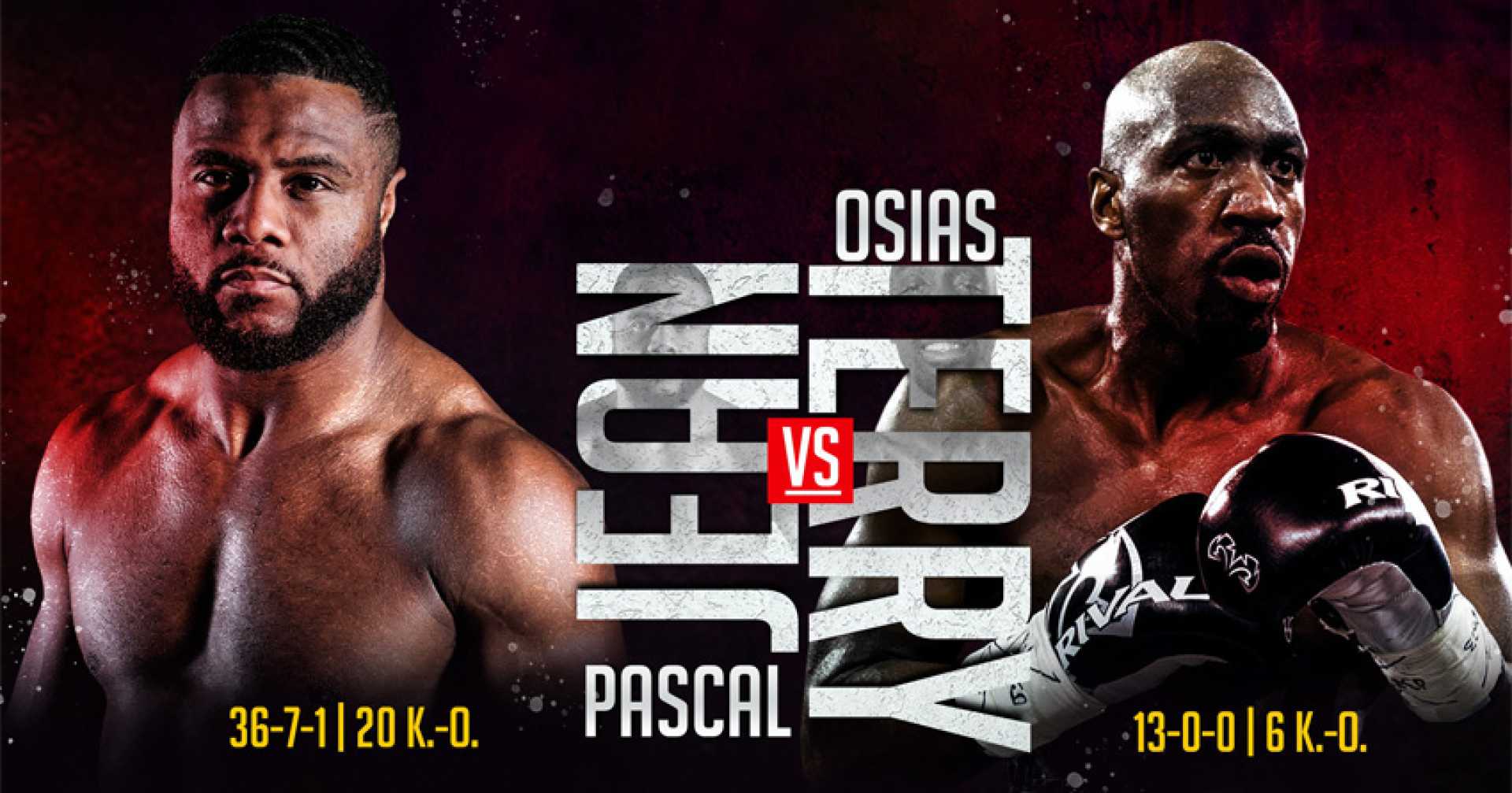 Jean Pascal Vs Terry Osias Boxing Match