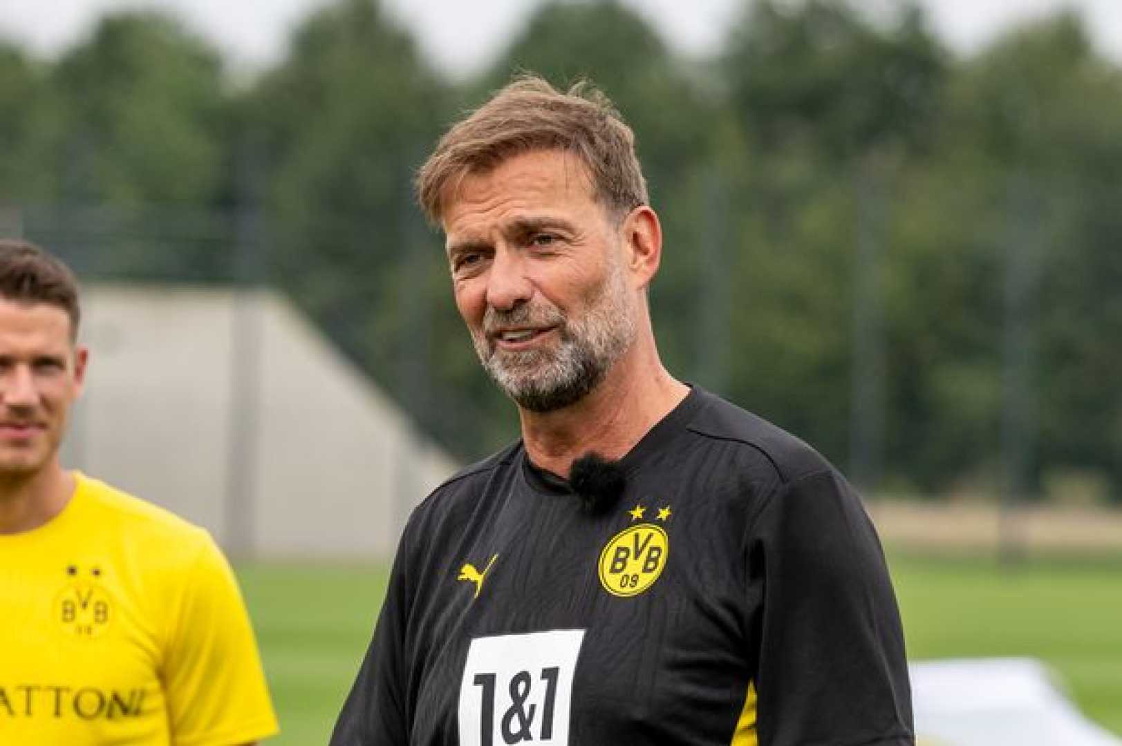 Jurgen Klopp Borussia Dortmund Kit Training Session