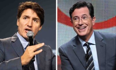 Justin Trudeau Stephen Colbert Late Show