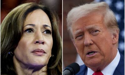 Kamala Harris Donald Trump Debate Stage