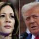 Kamala Harris Donald Trump Debate Stage