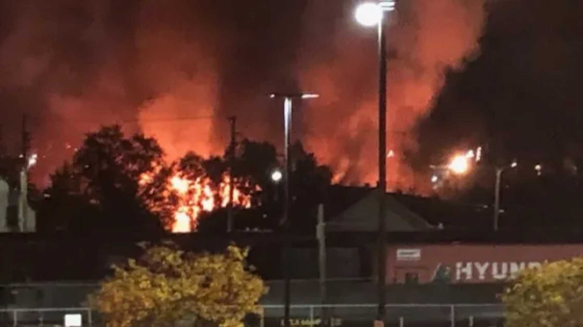 Kamloops Red Bridge Fire