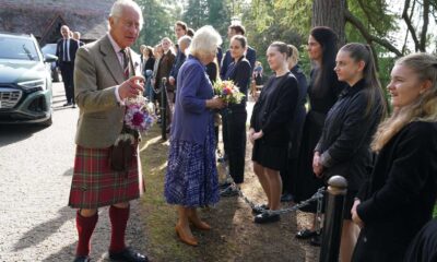 King Charles At Crathie Kirk