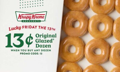 Krispy Kreme Doughnuts Friday The 13th