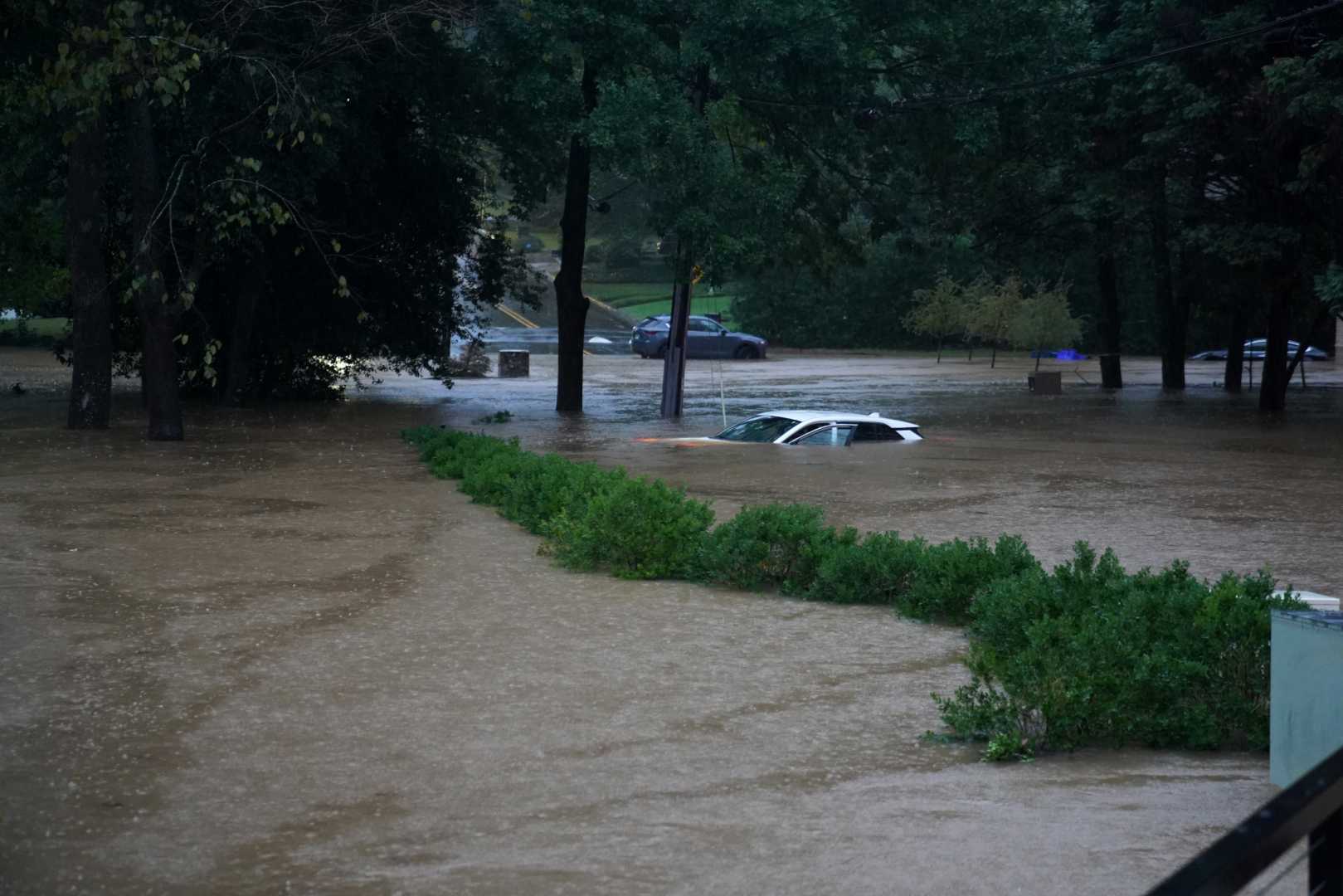 Lake Lure Dam North Carolina Flooding