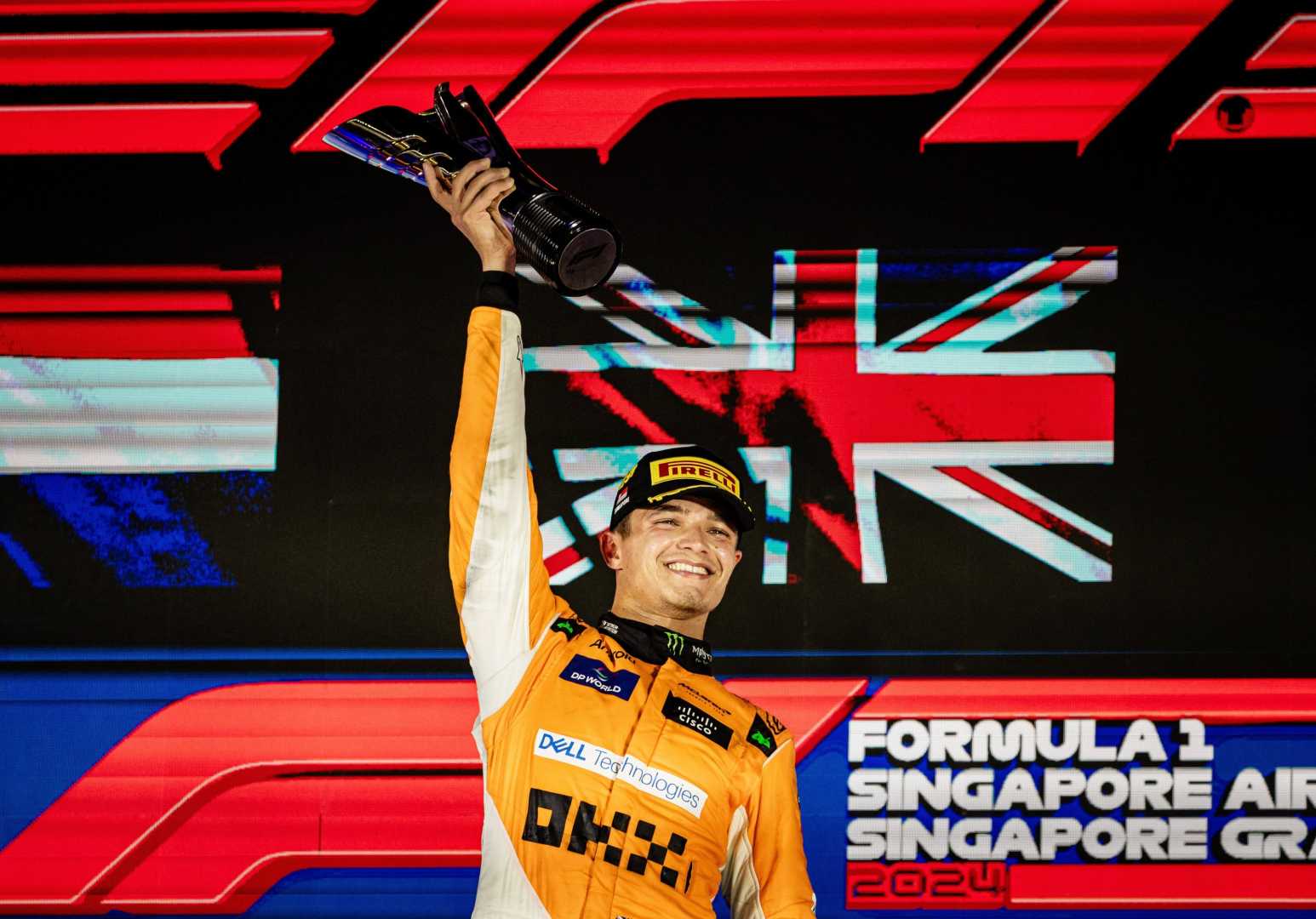 Lando Norris Singapore Grand Prix 2024